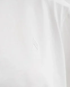 Bawełniana biała koszulka z logo