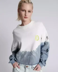 Bawełniana bluza tie dye