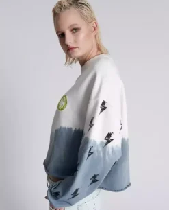 Bawełniana bluza tie dye