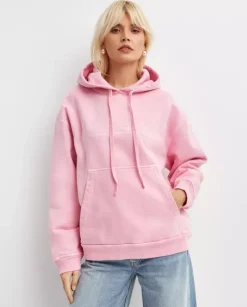 Bawełniana bluza z kapturem i logo Ever