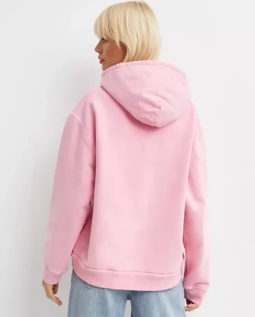 Bawełniana bluza z kapturem i logo Ever