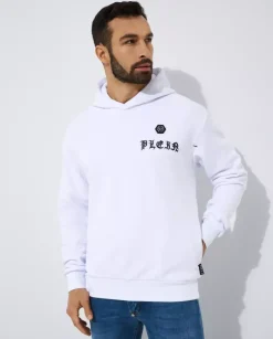 Bawełniana bluza z kapturem z logo