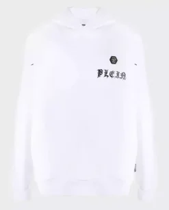 Bawełniana bluza z kapturem z logo