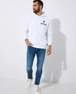 Bawełniana bluza z kapturem z logo