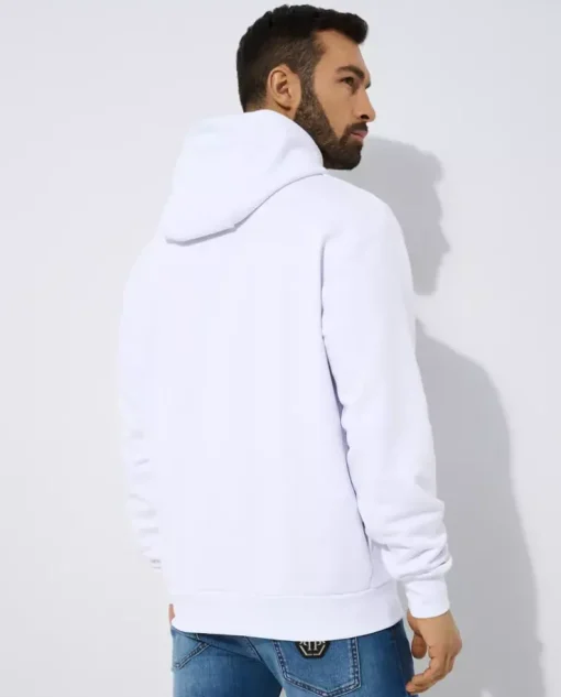 Bawełniana bluza z kapturem z logo