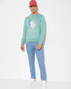 Bawełniana bluza z nadrukiem z logo