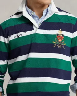 Bawełniana bluzka polo w paski