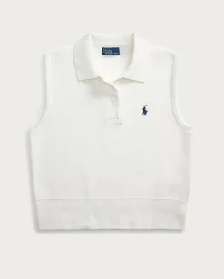 Bawełniana bluzka polo z logo