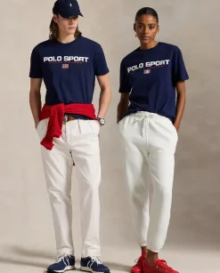 Bawełniana granatowa koszulka polo Classic Fit