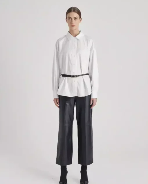 Bawełniana koszula oversize Girlboss Anna