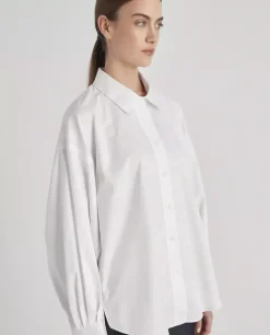 Bawełniana koszula oversize Girlboss Anna