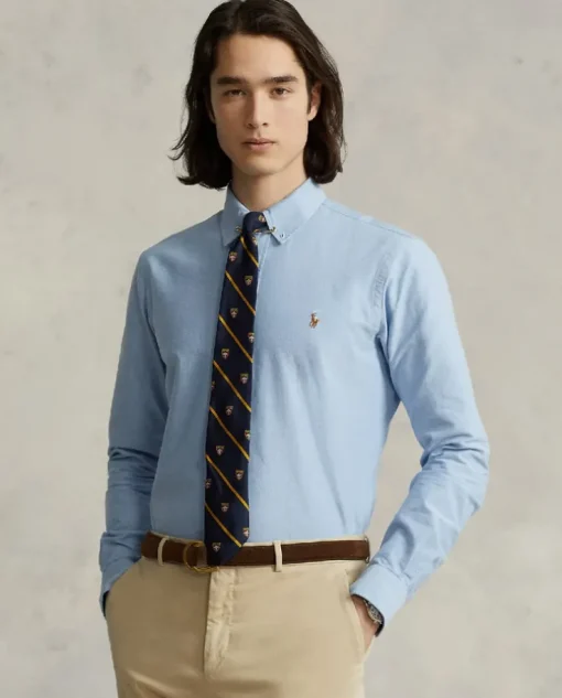 Bawełniana koszula Oxford Custom Fit