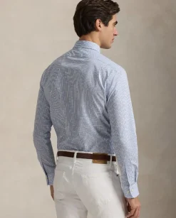 Bawełniana koszula w kratę Custom Fit