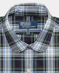 Bawełniana koszula w kratkę Custom Fit