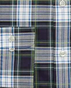 Bawełniana koszula w kratkę Custom Fit