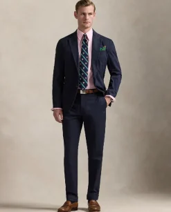 Bawełniana koszula w paski Custom Fit