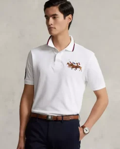 Bawełniana koszulka polo Custom Slim Fit