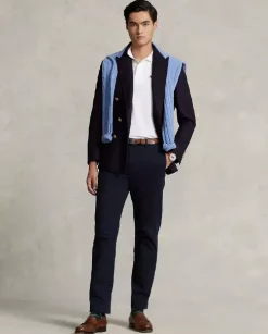 Bawełniana koszulka polo Custom Slim Fit