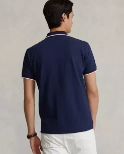 Bawełniana koszulka polo Custom Slim Fit