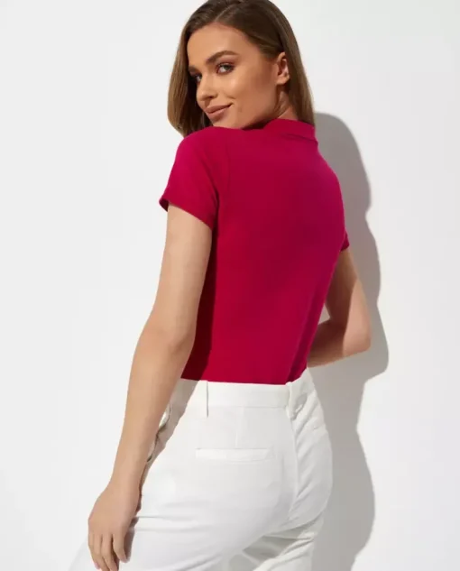 Bawełniana koszulka polo Slim fit z logo