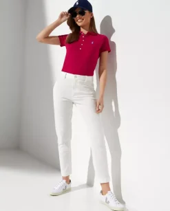 Bawełniana koszulka polo Slim fit z logo