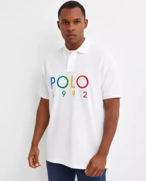 Bawełniana koszulka polo z logo Regular Fit