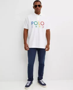Bawełniana koszulka polo z logo Regular Fit