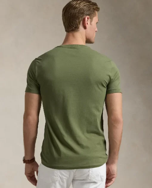 Bawełniana koszulka Slim Fit