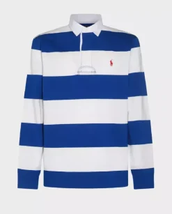 Bawełniana koszulka w paski Rugby Classic Fit