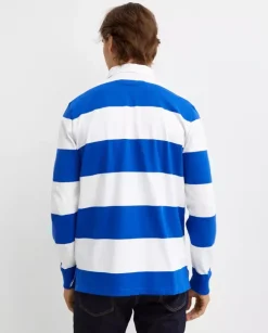 Bawełniana koszulka w paski Rugby Classic Fit