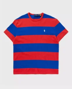 Bawełniana koszulka w paski Classic Fit