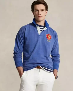 Bawełniana koszulka z kołnierzykiem Classic Fit