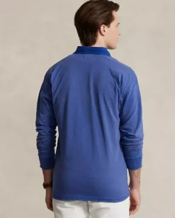 Bawełniana koszulka z kołnierzykiem Classic Fit