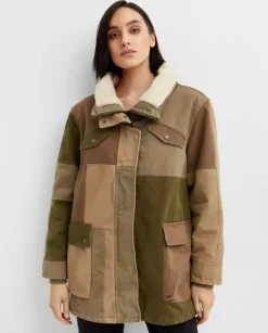 Bawełniana kurtka khaki