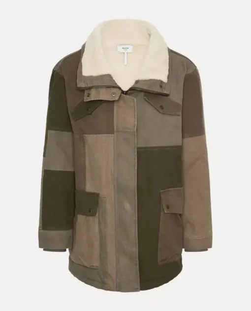 Bawełniana kurtka khaki