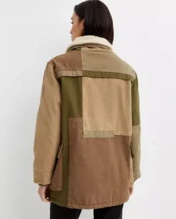Bawełniana kurtka khaki