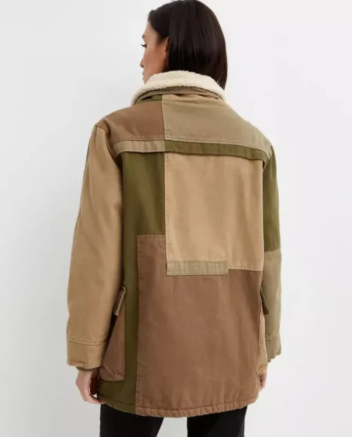 Bawełniana kurtka khaki