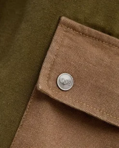 Bawełniana kurtka khaki