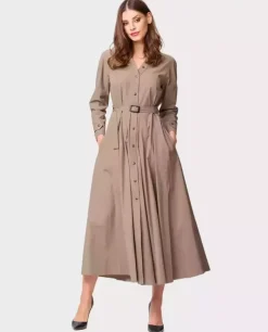 Bawełniana sukienka maxi Diana