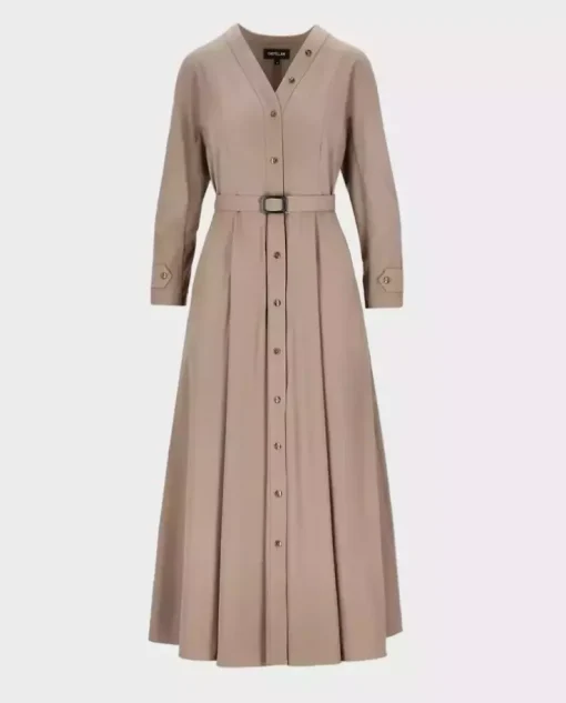 Bawełniana sukienka maxi Diana