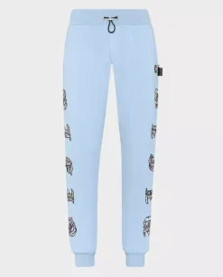 Bawełniane spodnie dresowe Paisley Gothic