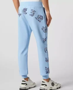 Bawełniane spodnie dresowe Paisley Gothic