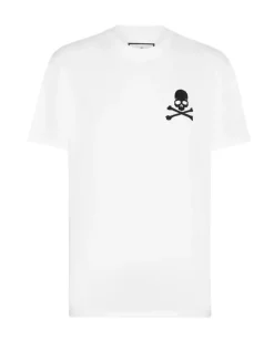 Bawełniany biały t-shirt