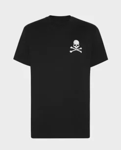 Bawełniany czarny t-shirt