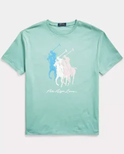 Bawełniany t-shirt Classic Fit z logo