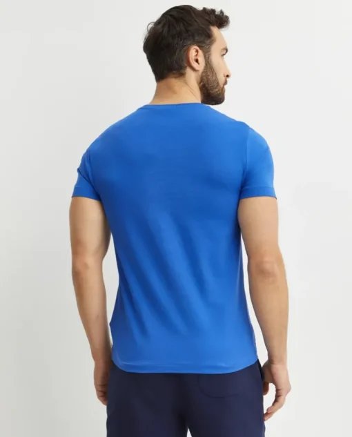 Bawełniany t-shirt Custom Slim Fit