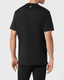 Bawełniany t-shirt z czaszką