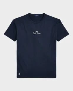 Bawełniany t-shirt z logo Classic Fit