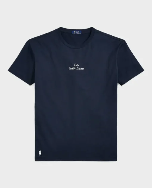 Bawełniany t-shirt z logo Classic Fit