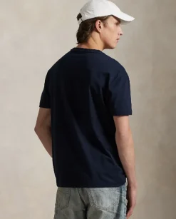 Bawełniany t-shirt z logo Classic Fit